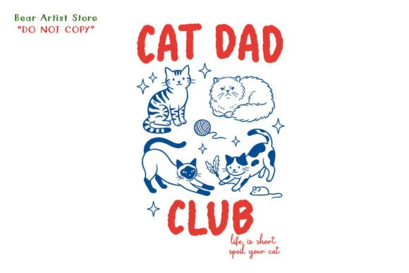 Download Cat Dad Club, Cat Mom - Premium Resources