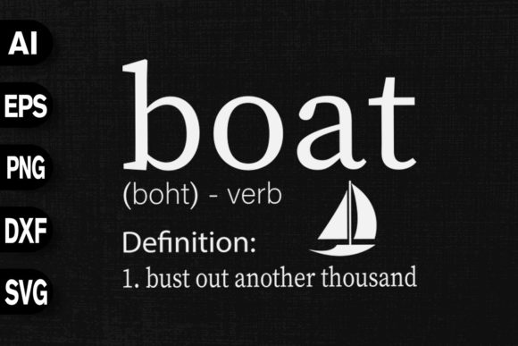 Download Funny Boat Definition - Boating Design - Premium Bundle
