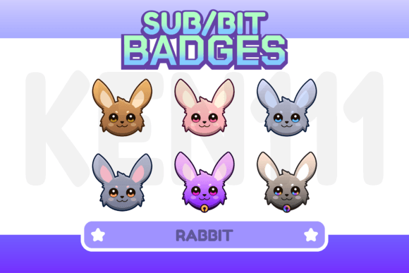 Download Rabbit Twitch Badge - Rabbit twitch Collection