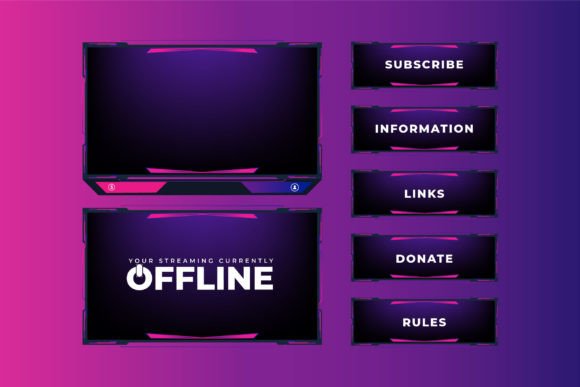 Download Online Streaming Frame Element Vector - Streaming frame Collection